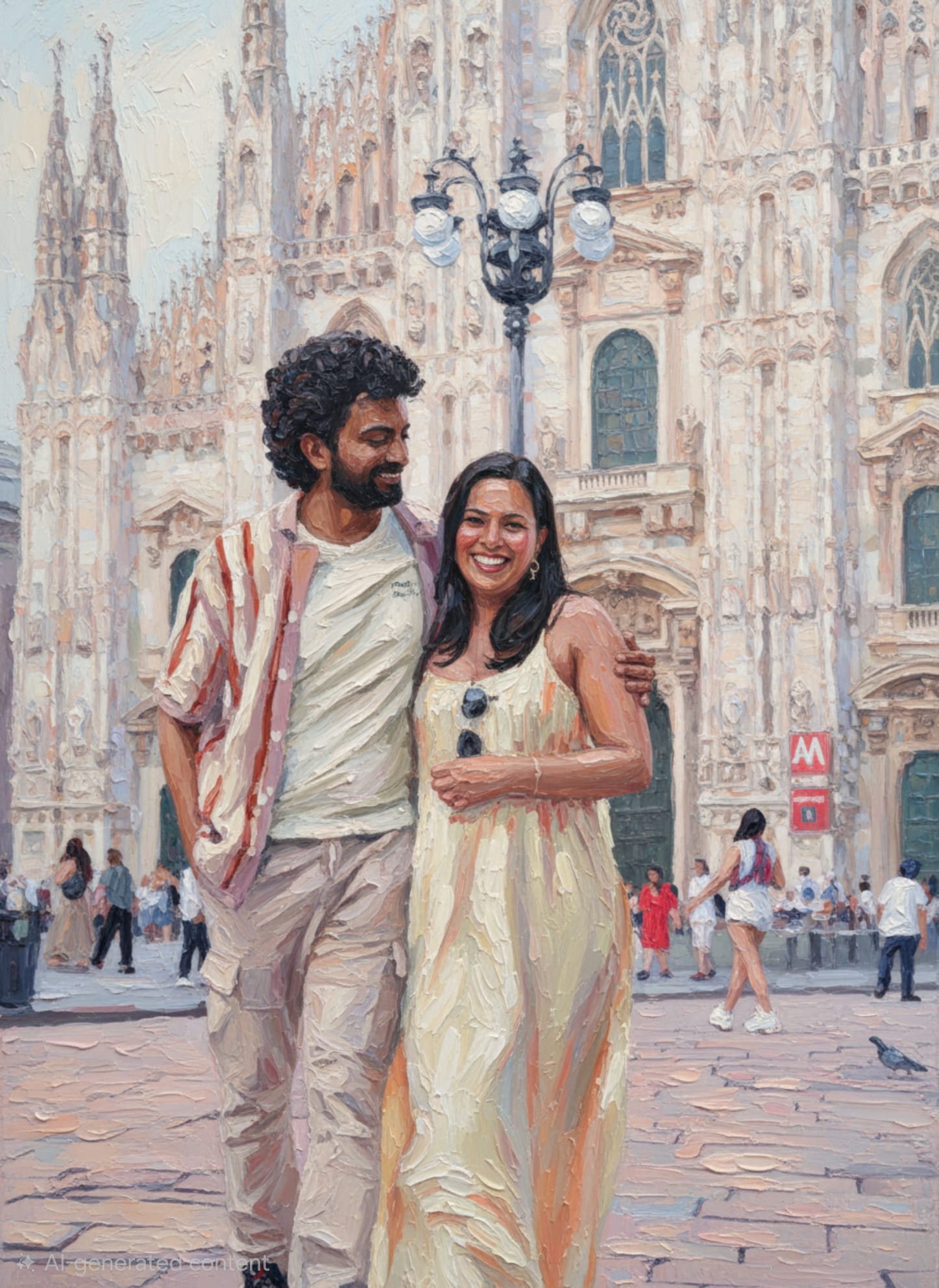 Ashik & Jerrin at the Cathedral